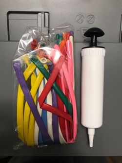 Balloons with pump
