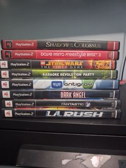 Play station 2 games $10 and up