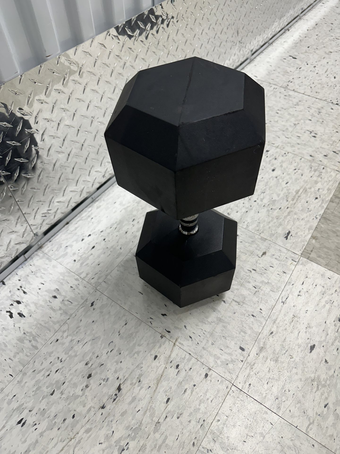70-Pound Hex Dumbbell - (One -1)