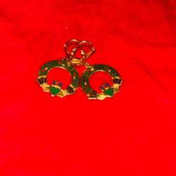 Christmas earrings