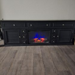 SpectraFire Electric Fireplace TV Stand
