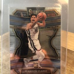 Brandon Clarke Select Rookie Card