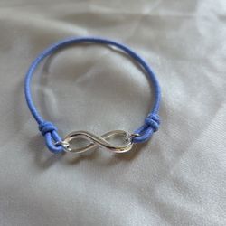 2007/2008 Empowerment Bracelet Blue Infinity Charm 