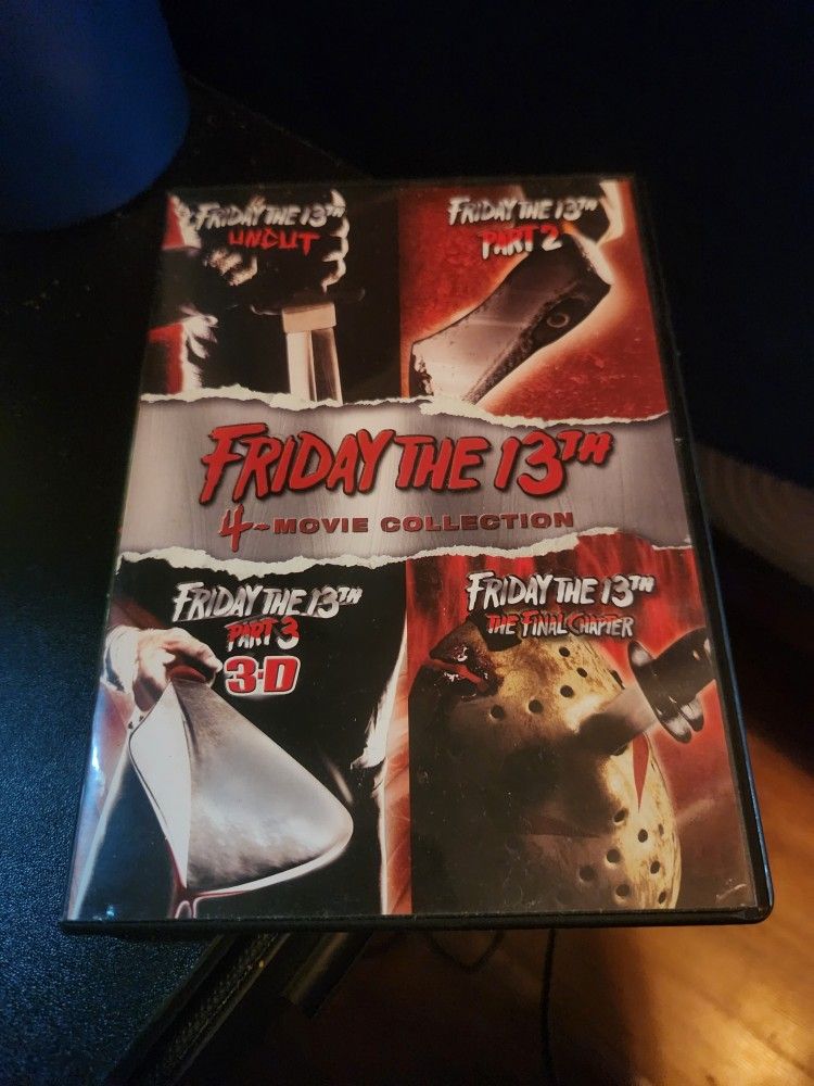 Friday The 13th 4 Disk Movie Collection