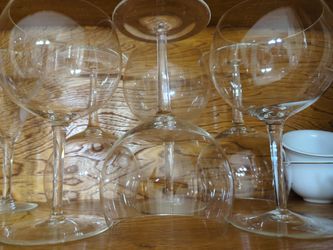 Vintage Wine Glasses 