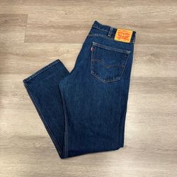 Levi’s 505 Blue Denim Mens Jean Pants 38x32