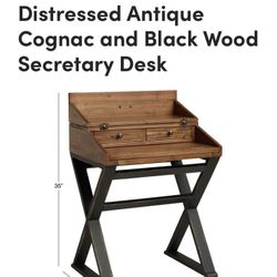 Antique Blackwood Secretary desk