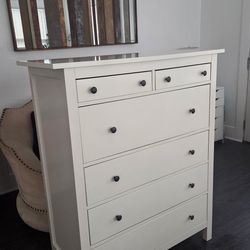Ikea Hemnes 6 Drawer White Dresser