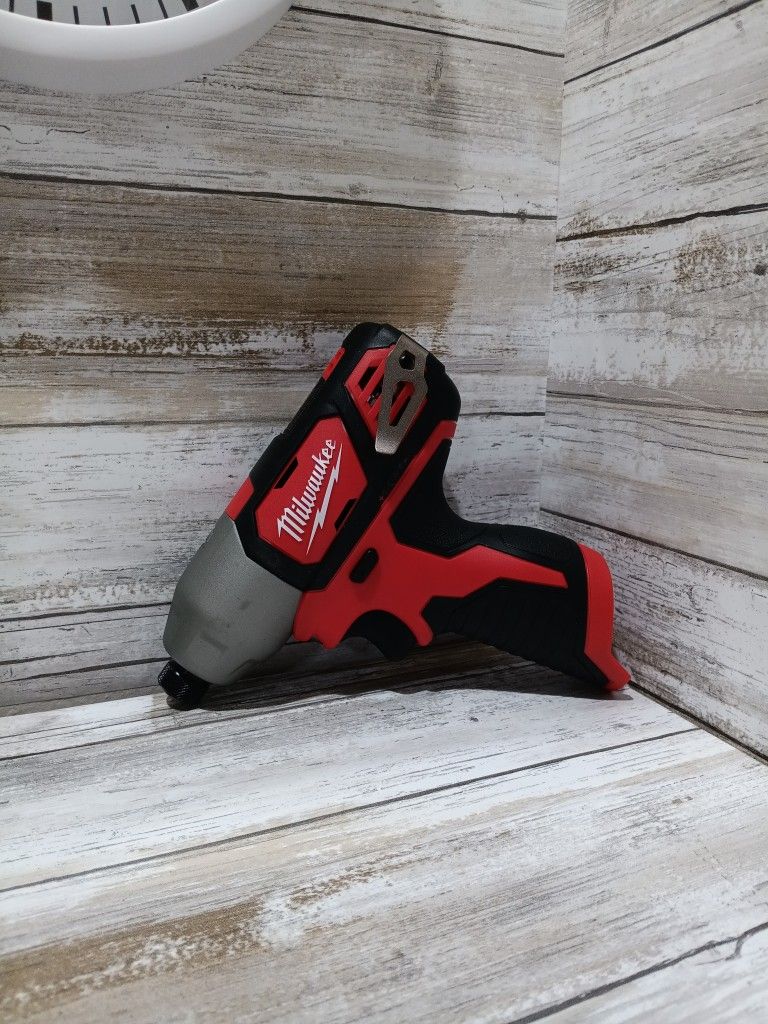 M12 12V Lithium-Ion Cordless 1/4 in. Hex Impact (Tool-Only)