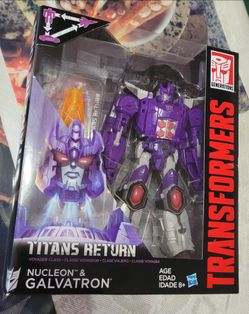 Transformers Generations Titans Return "GALVATRON and nucleon" $35.00