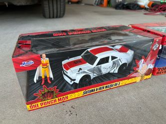 Jada One Punch Man Saitama & 1974 Mazda RX-3 Die-Cast Set