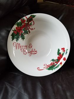 Merry and Bright bowl