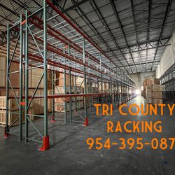Industrial Teardrop Pallet Racks Beams Uprights Wire Decks Material Handling Shelving Forklifts Warehouse Dock Plates