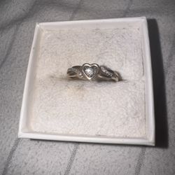 Rose Gold Ring With Natural Diamond 