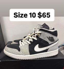 Jordan 1s cement size 10