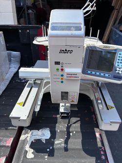 Inbro IB-RSC1201 industrial single Needle Embroidery Machine