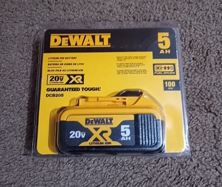 Dewalt Battery XR 5.0 Ah