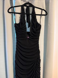 Black maxi dress