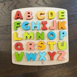 Hape Alphabet Blocks Learning Puzzle