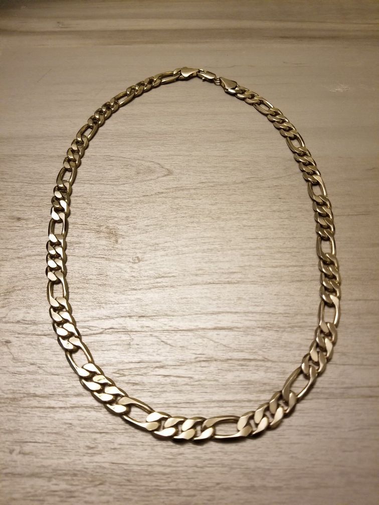 24 inch 14K multi gold plated chain, new without tags