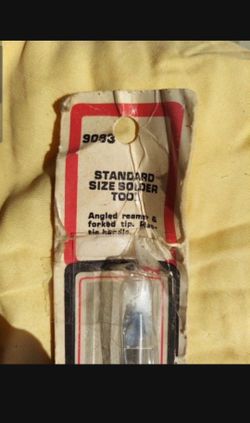 Soldering Aids Standard Size Soldering Tool Forked Tip Plastic Handle