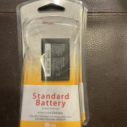New Replacement Battery Pack for LG Cell Phone  Fits VX8360, VX5400, VX5500, VX8350