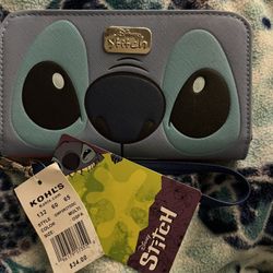 Disney Stitch Wallet New With Tags
