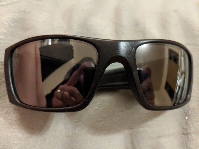Oakley Fuel Cell black matte sunglasses w/ Prizm Polarized lenses