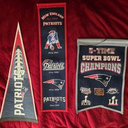 All 3 Patriot Banners Together $25
