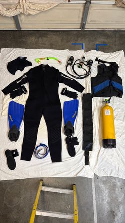 Complete Scuba Diving Gear Set