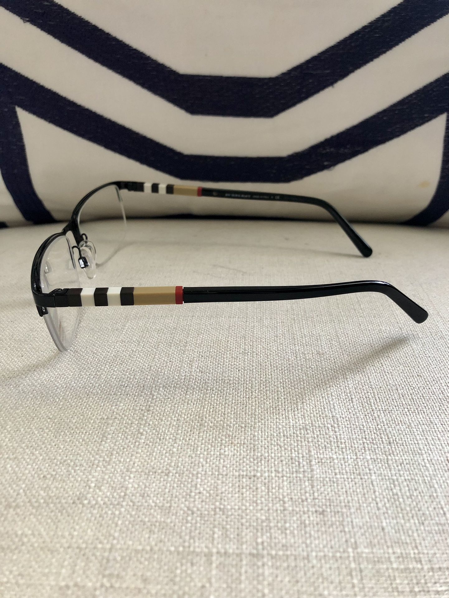 BURBERRY Men’s Rectangle Glasses 