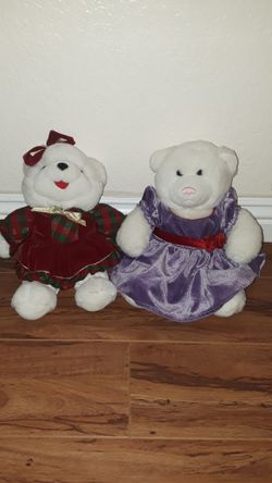 Practically New Bears Toys Plush For Girls.