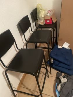 4 bar stand chairs 