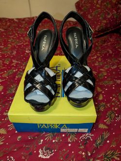 Black high heel