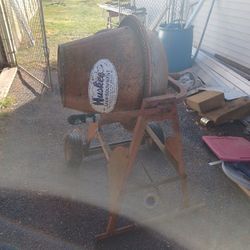 Electric Husky Cement Mixer