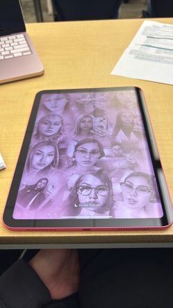Pink Apple iPad