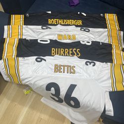 4 Steelers Jerseys Brand New Condition * BUY SEPARATE OR MULTIPLE**MAKE AN OFFER*