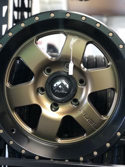 FUEL WHEELS 17x9 ON SALE 6 LUG