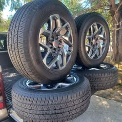 Oem Gmc Sierra rims and tires