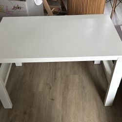 White Table