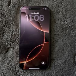 iPhone 16 Pro 256 Only Tmobile /Metro