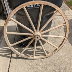 Pair Of  Wagon Wheels 