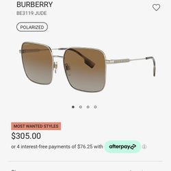 Women Burberry Sunglasses 