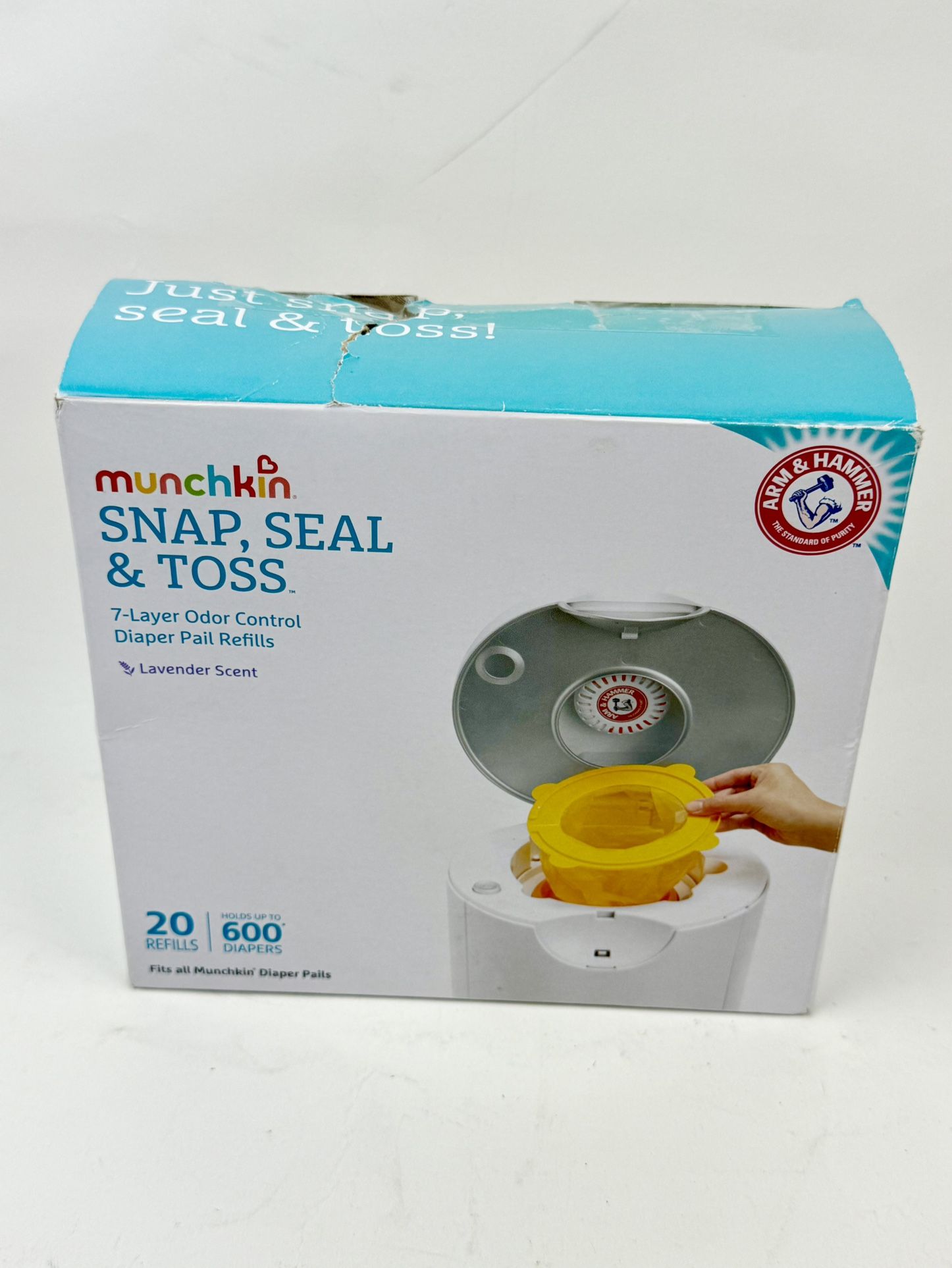 Munchkin Snap Seal & Toss Odor Control Diaper Pail Refills