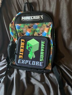 Mine craft back pack for kids