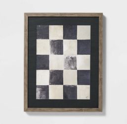 16x20 Checkerboard Art From Target