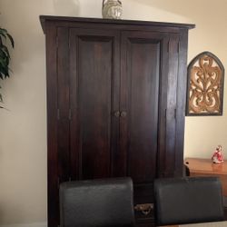 Armoire purchased from Noble House Furniture 