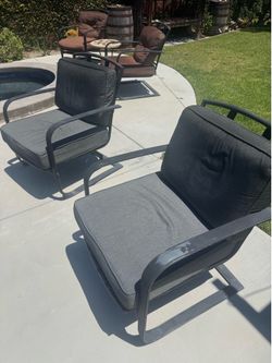 Patio chairs