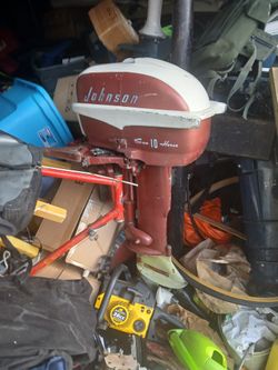 Johnson Seahorse 10 Hp Outboard Boat Motor