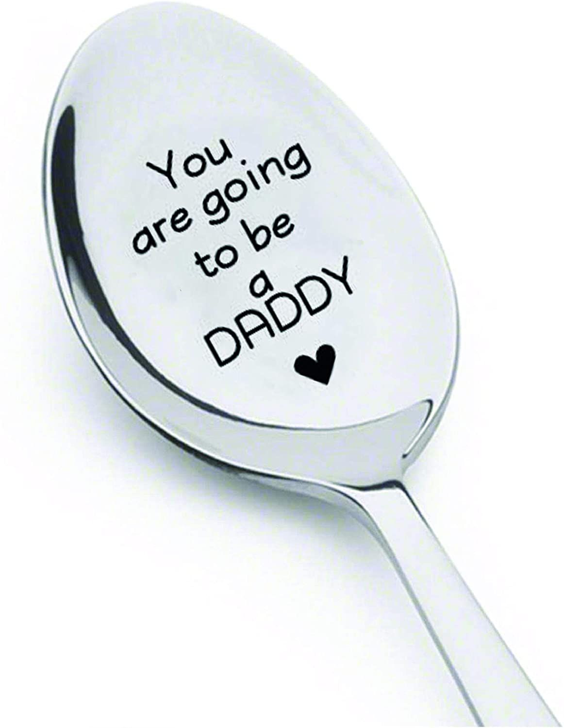 You're Going To Be A Daddy Spoon- Pregnancy Reveal Spoon- Fun Announcement Ideas-Husband Gift Idea-Dads Gift
